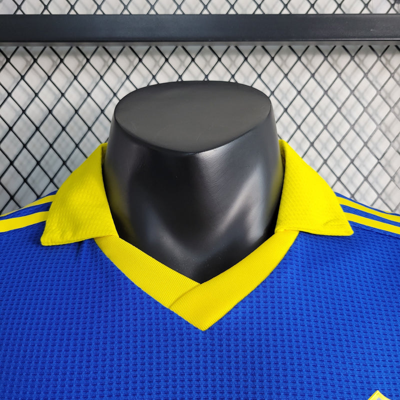 CAMISA VERSÃO PLAYER DO BOCA JUNIORS 23/24 AZUL - VELOP SPORTS