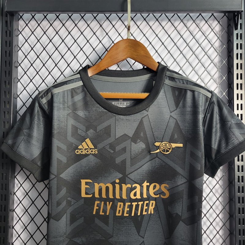CAMISA FEMININA DO ARSENAL 23/24 BLACK - VELOP SPORTS
