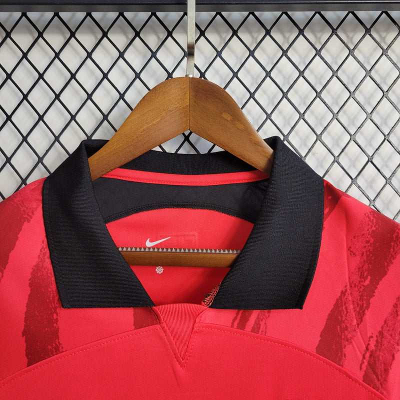 CAMISA DA SELEÇÃO DA KOREA 22/23 RED - VELOP SPORTS