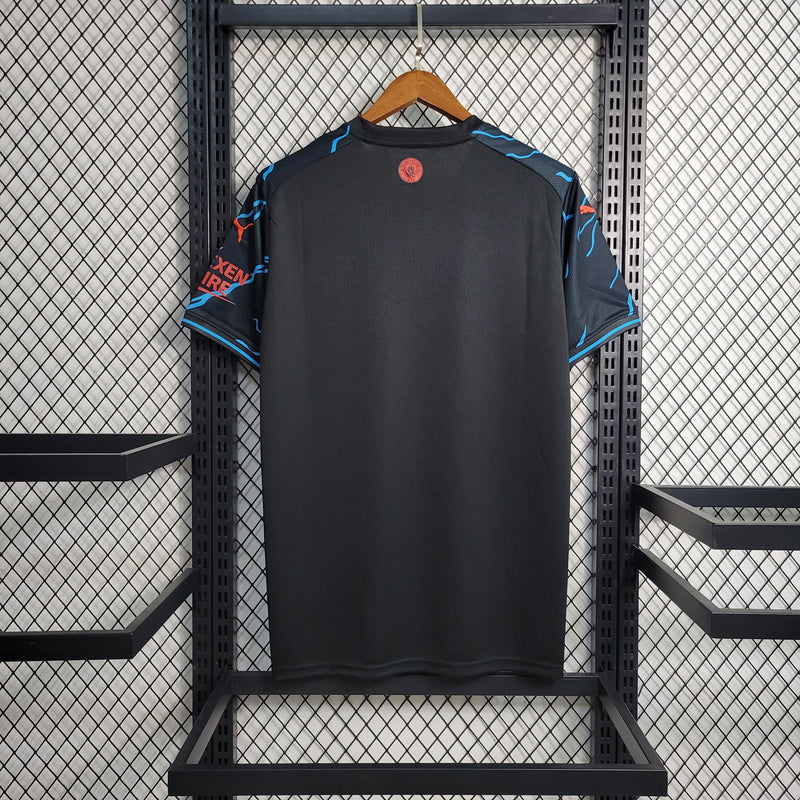 CAMISA DO MANCHESTER CITY 23/24 AZUL TREINO - VELOP SPORTS