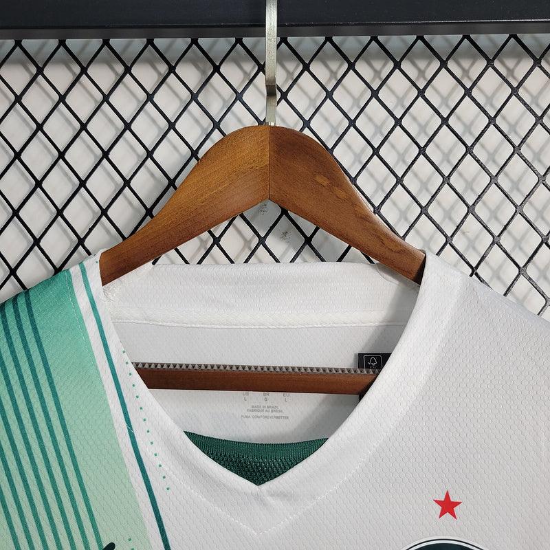CAMISA MANGA LONGA DO PALMEIRAS 23/24 BRANCO - VELOP SPORTS
