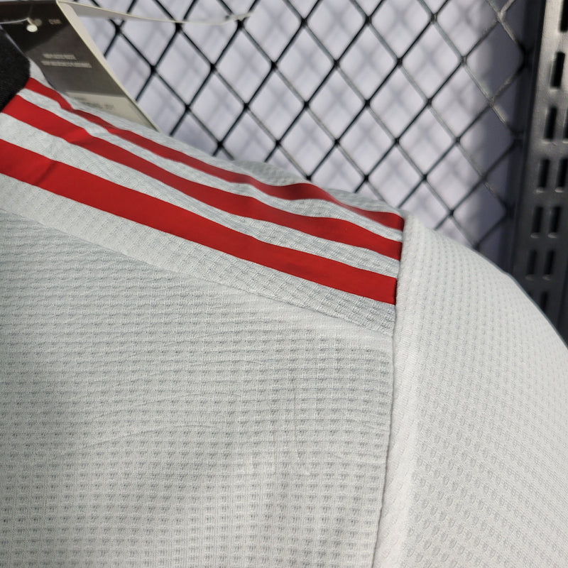 CAMISA VERSÃO PLAYER DO FLAMENGO 22/23 BRANCO - VELOP SPORTS