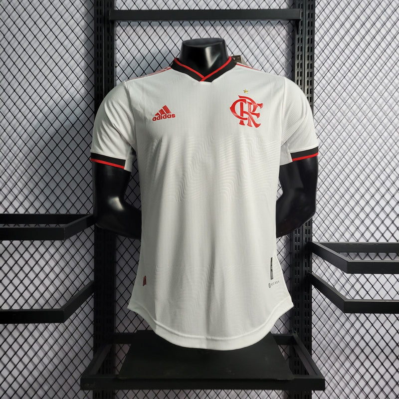 CAMISA VERSÃO PLAYER DO FLAMENGO 22/23 BRANCO - VELOP SPORTS
