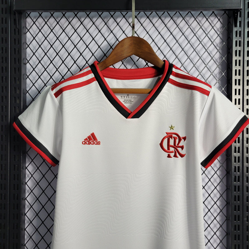 CAMISA FEMININA DO FLAMENGO 23/24 BRANCO - VELOP SPORTS
