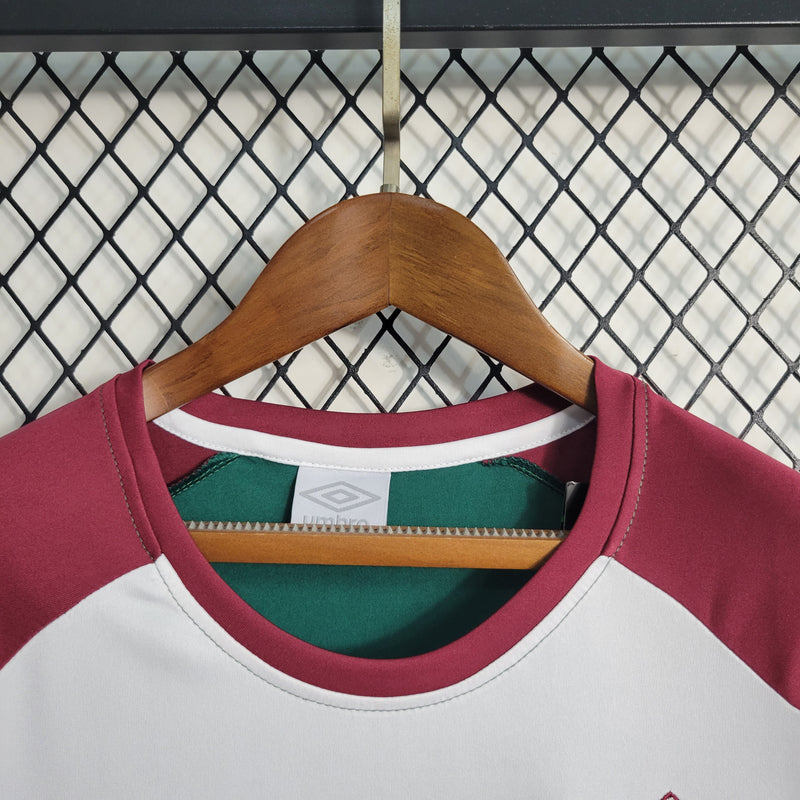 CAMISA FEMININA DO FLUMINENSE 23/24 BRANCO - VELOP SPORTS