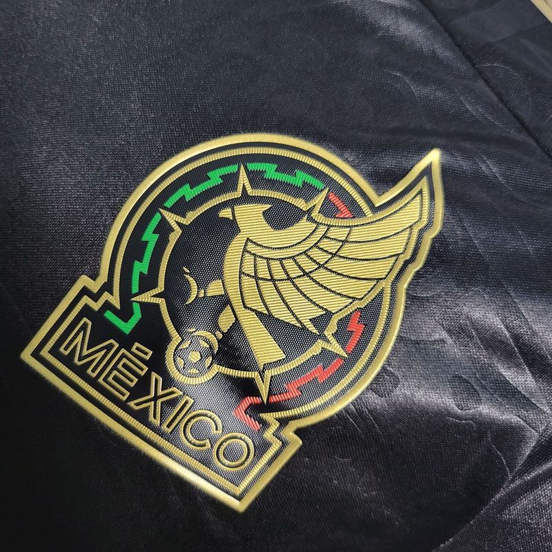 CAMISA VERSÃO PLAYER DA SELEÇÃO DO MEXICO 22/23 PRETO EDIÇÃO ESPECIAL - VELOP SPORTS
