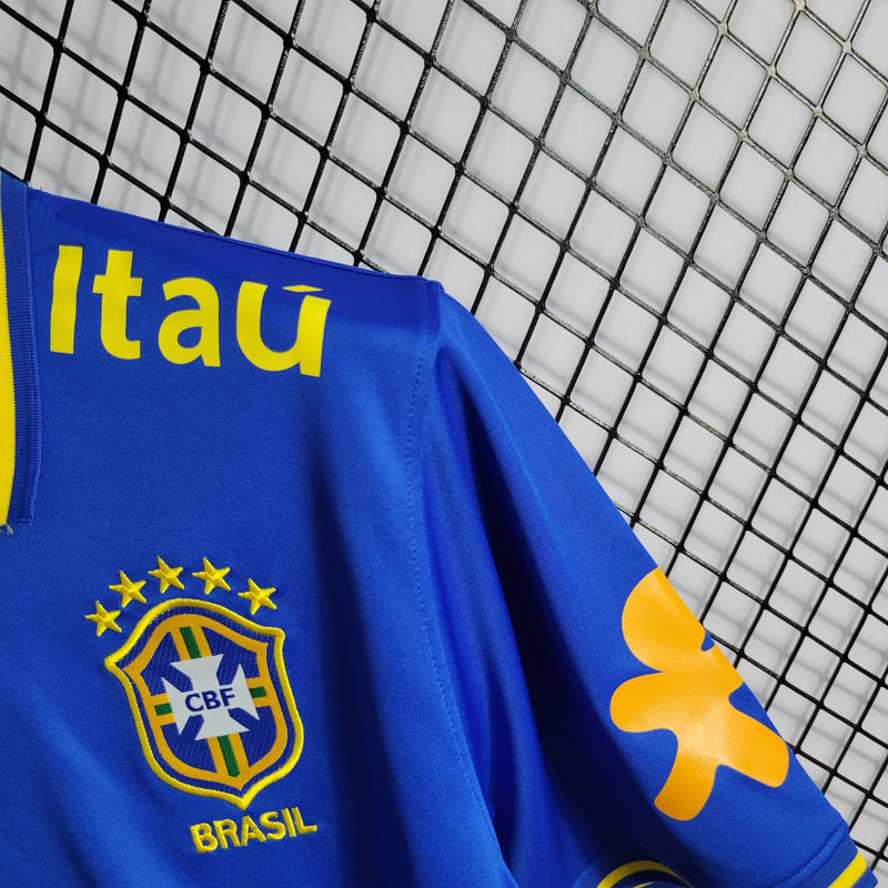 CAMISA DA SELEÇÃO DO BRASIL 22/23 POLO AZUL ESCURO - VELOP SPORTS