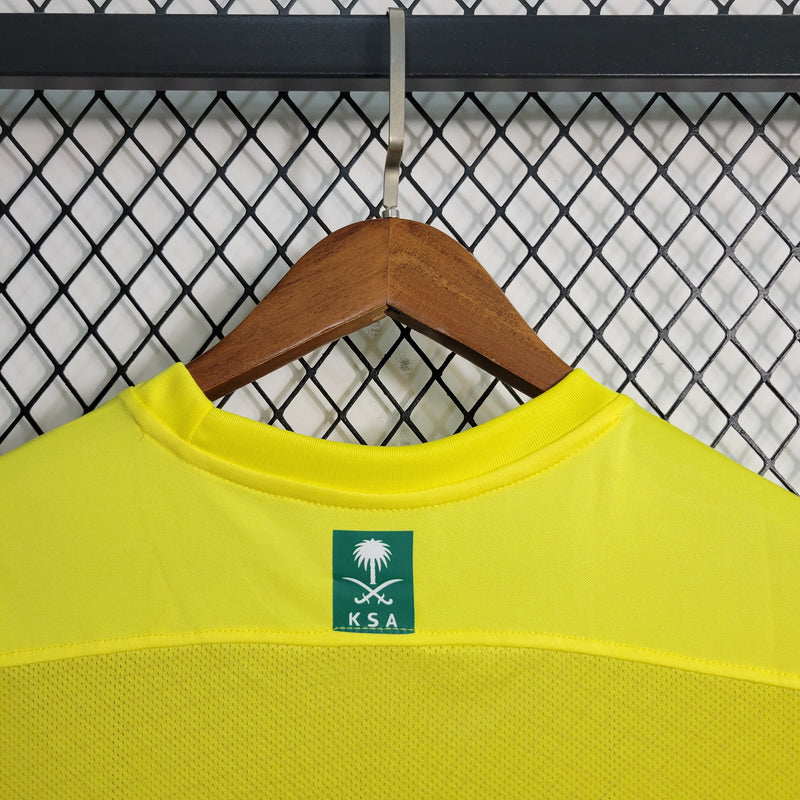 Camisa Al Nassr Home 23/24 - Nike Torcedor Masculina - Lançamento - FUT REAL