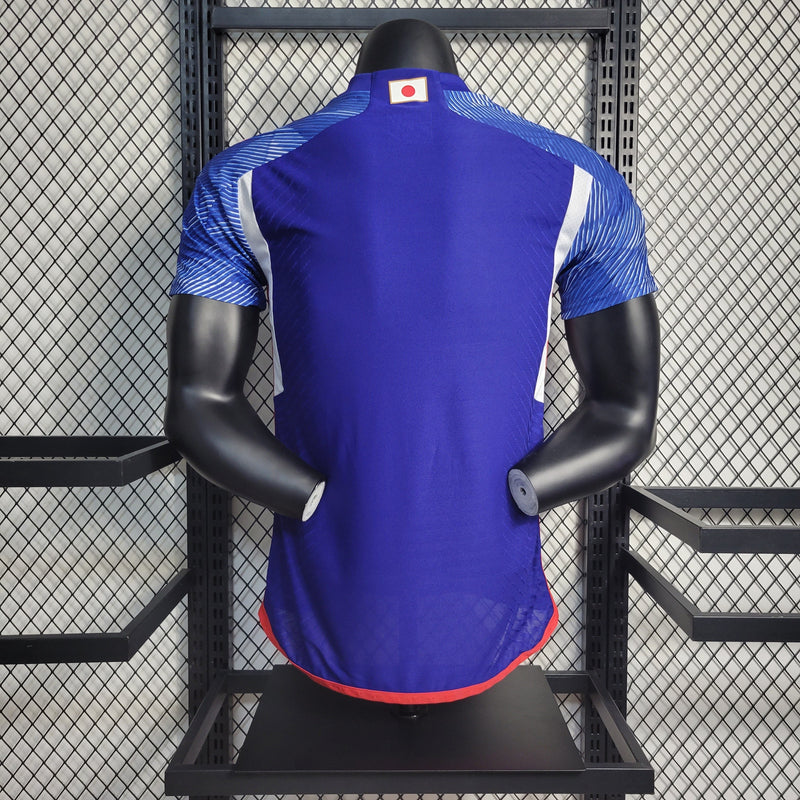 CAMISA VERSÃO PLAYER DA SELEÇÃO DO JAPÃO 22/23 AZUL - VELOP SPORTS