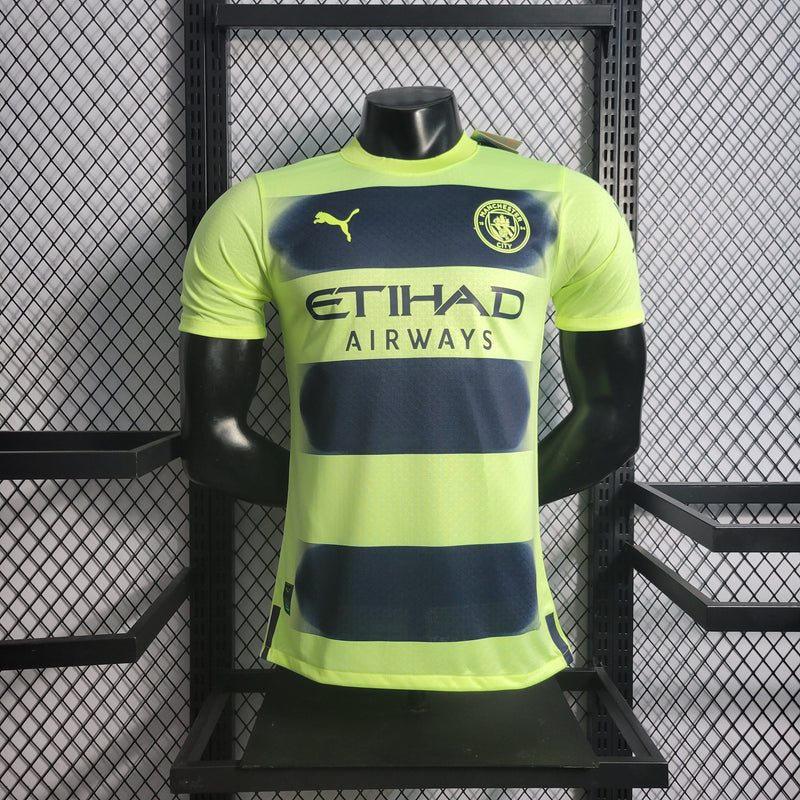 CAMISA VERSÃO PLAYER DO MANCHESTER CITY 23/24 VERDE JOGADOR - VELOP SPORTS