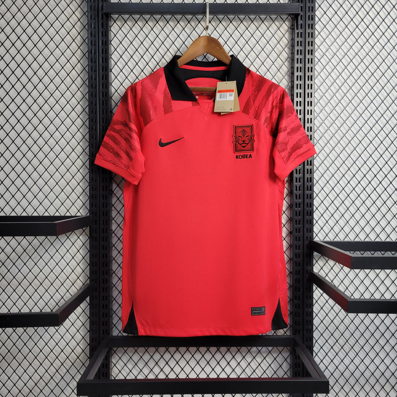 CAMISA DA SELEÇÃO DA KOREA 22/23 RED - VELOP SPORTS