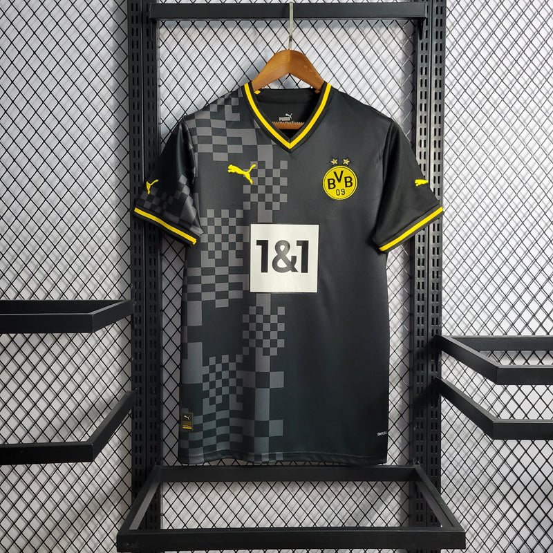 CAMISA DO BORUSSIA DORTMUND 22/23 BLACK - VELOP SPORTS