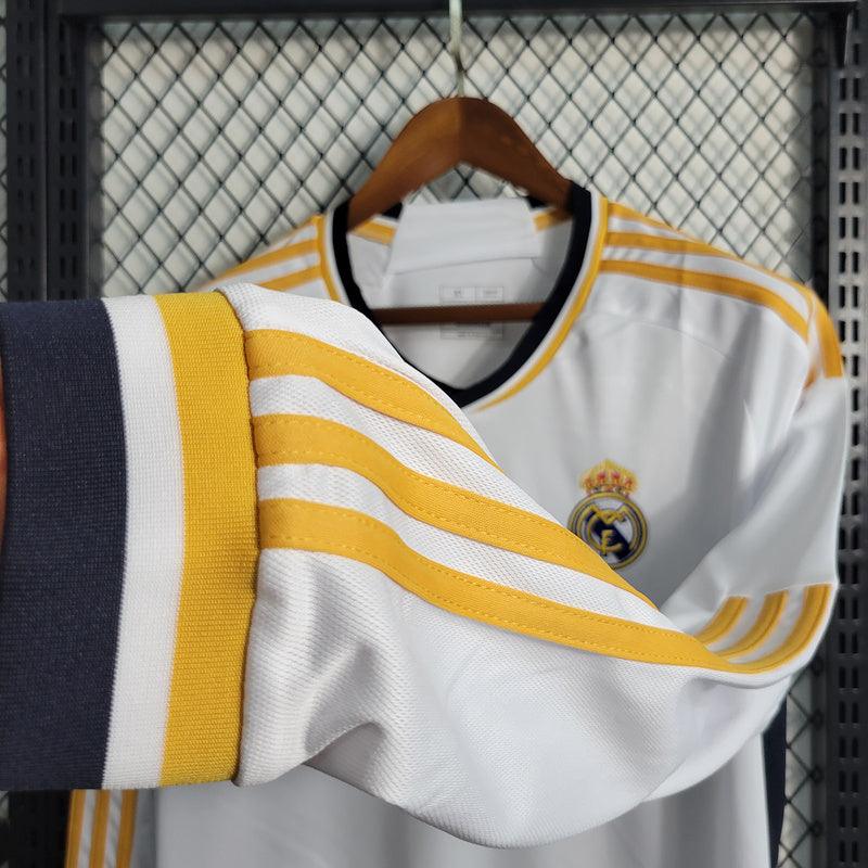 CAMISA MANGA LONGA DO REAL MADRID 23/24 BRANCO - VELOP SPORTS