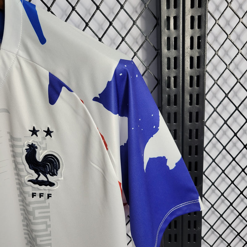 CAMISA DA SELEÇÃO DA FRANÇA 22/23 MULTICOLOR TREINO - VELOP SPORTS