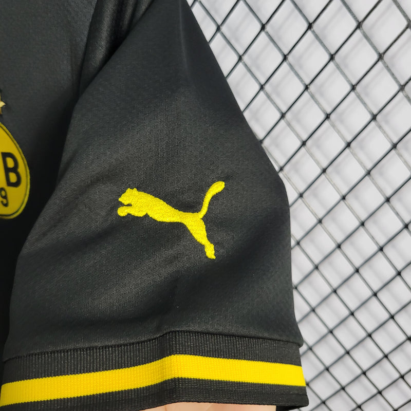CAMISA DO BORUSSIA DORTMUND 22/23 BLACK - VELOP SPORTS