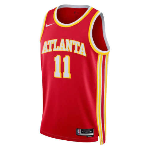 Regata Atlanta Hawks - Trae Young - 2022/23 Swingman Jersey - Vermelha - VELOP SPORTS