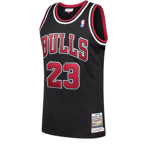 Regata Chicago Bulls - Michael Jordan - 2022/23 Swingman Jersey - Classic - Preta - VELOP SPORTS