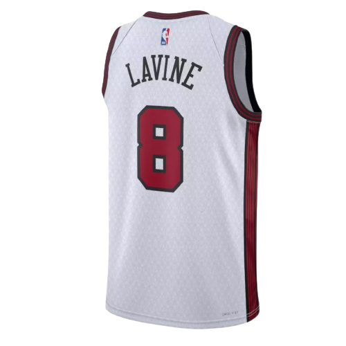 Regata Chicago Bulls - Zach LaVine - 2022/23 Swingman Jersey - Branca - VELOP SPORTS