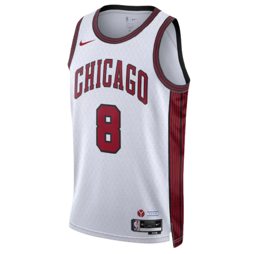 Regata Chicago Bulls - Zach LaVine - 2022/23 Swingman Jersey - Branca - VELOP SPORTS