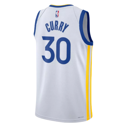 Regata Golden State Warriors -Stephen Curry- 2022/23 Swingman Jersey - Branca - VELOP SPORTS