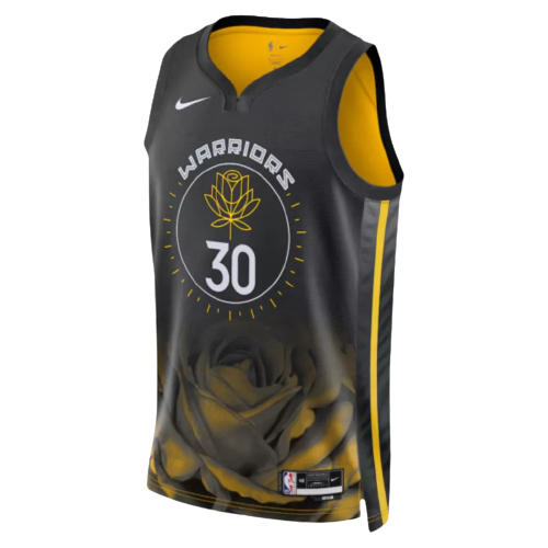 Regata Golden State Warriors -Stephen Curry- 2022/23 City Edition - Preta - VELOP SPORTS