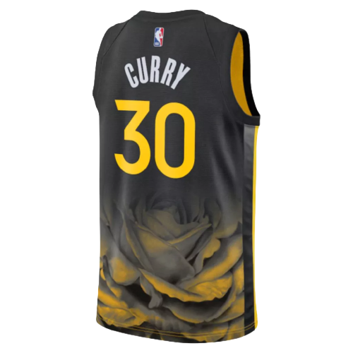 Regata Golden State Warriors -Stephen Curry- 2022/23 City Edition - Preta - VELOP SPORTS