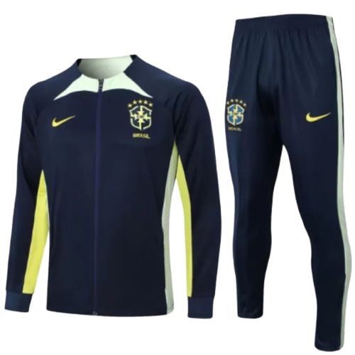 Agasalho de Viagem Seleção Brasil - Masculino - Azul - VELOP SPORTS