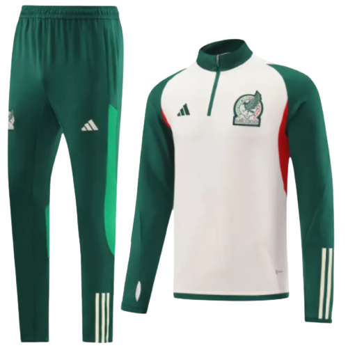 Conjunto de Treino Seleção México - Masculino - Beje e Verde - VELOP SPORTS