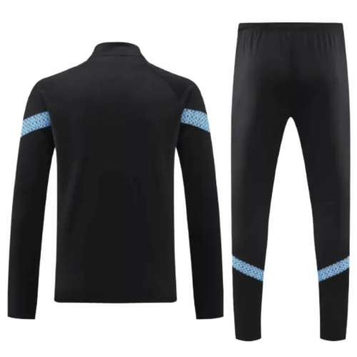 Conjunto de Treino Olympique de Marseille - Masculino - Preto - VELOP SPORTS