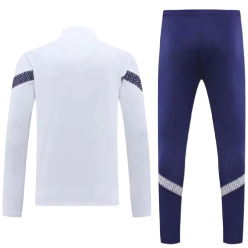 Conjunto de Treino Olympique de Marseille - Masculino - Branco - VELOP SPORTS
