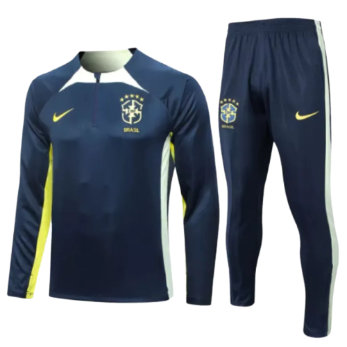 Conjunto de Treino Seleção Brasil - Masculino - Azul Marinho - VELOP SPORTS