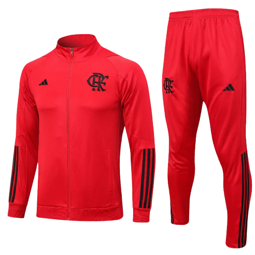 Agasalho de Viagem Flamengo - Masculino - Vermelho - VELOP SPORTS