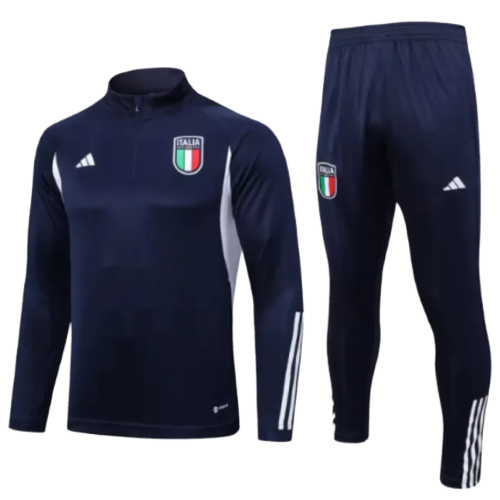 Conjunto de Treino Seleção Itália - Masculino - Azul Marinho - VELOP SPORTS